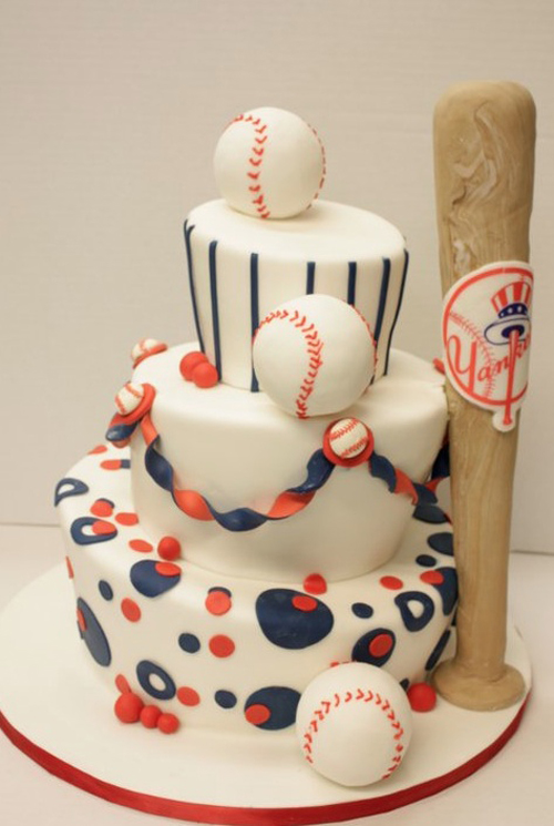 happy birthday cake for boys – baseball