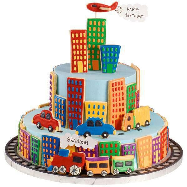 happy birthday cake for boys – the city