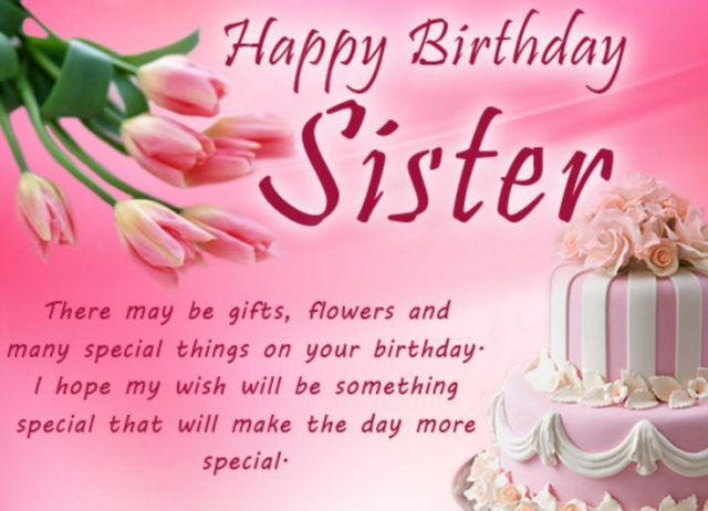 hopeful Birthday Wishes for Sister