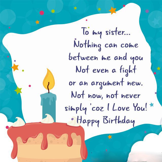 meaning Birthday Wishes for Sister