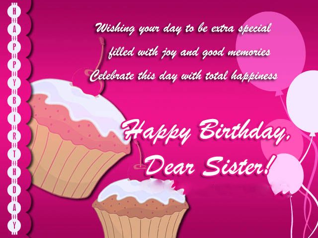 wishing Birthday Wishes for Sister