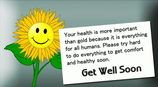 Awesome get well soon messages