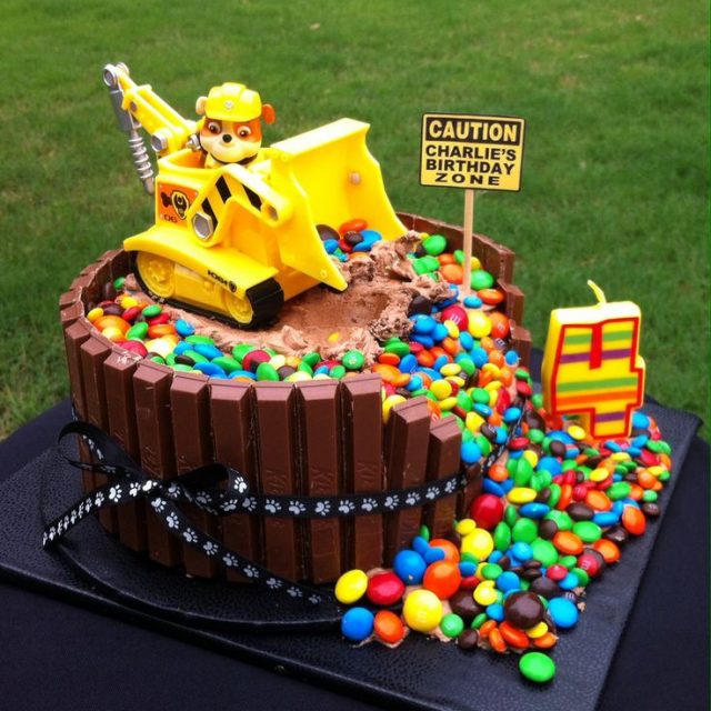 Birthday Cake for Little Boys – Kitkat