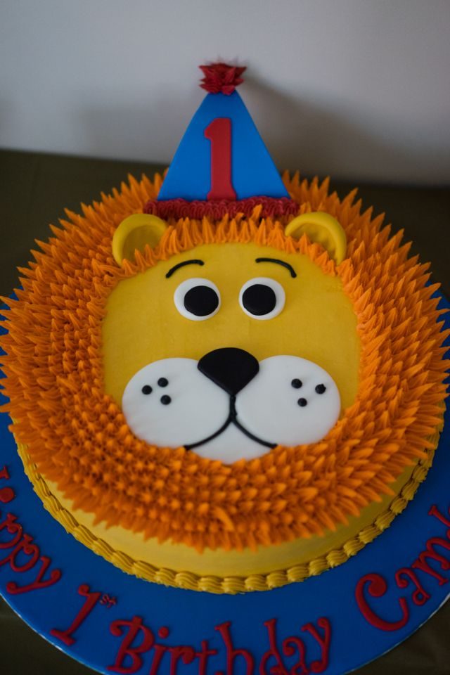 Birthday Cake for Little Boys – The Lion