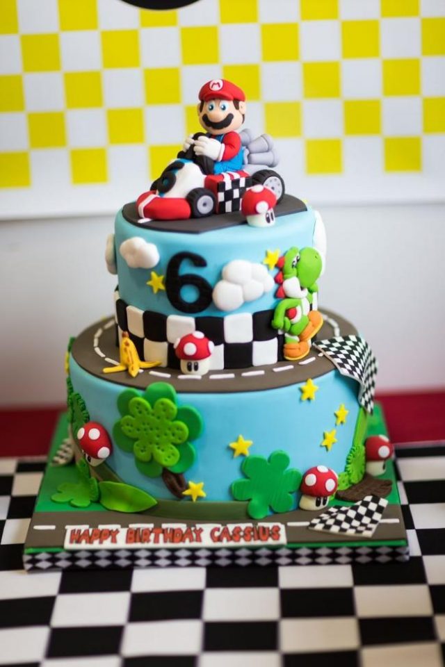 Birthday Cake for Little Boys – mario
