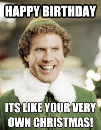 Birthday Funny Meme – Birthday on Christmas