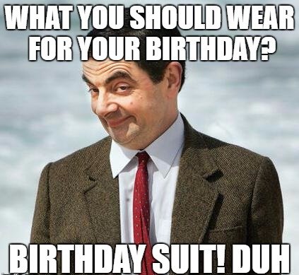 Birthday Funny Meme – Mr.Bean