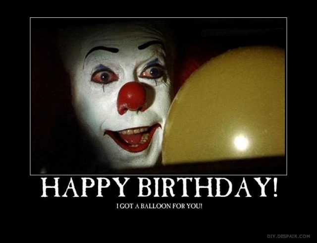 Birthday Funny Meme – Pennywise