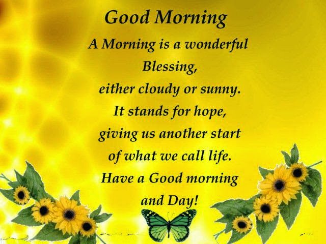 Blessing good morning quotes