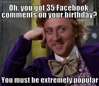 Famous Birthday Funny Meme