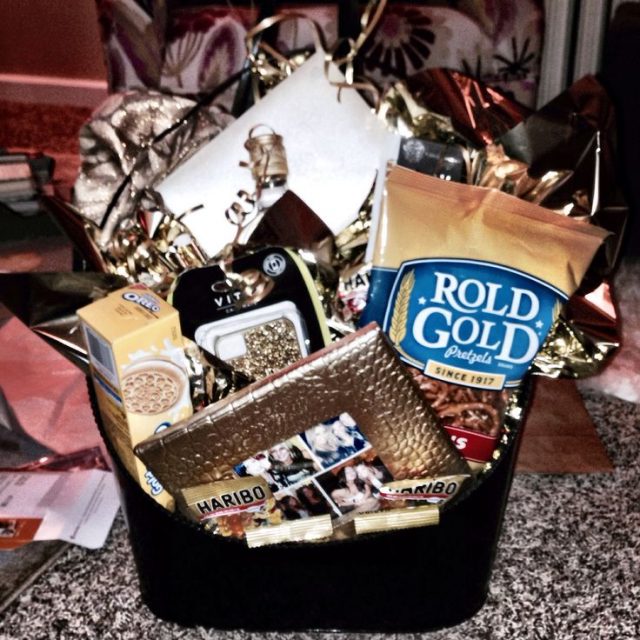 Golden Birthday Basket