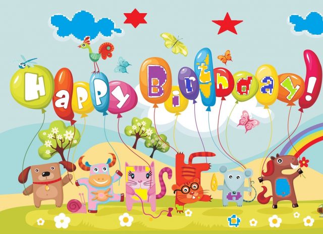 Jungle happy birthday pictures for kids