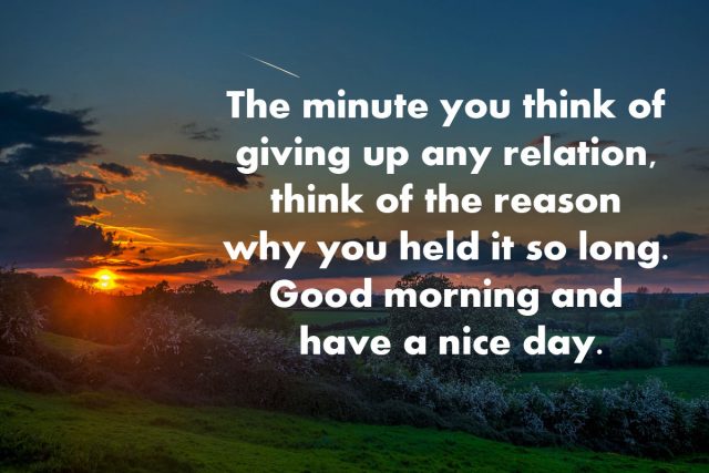 Lovely good morning quotes for him