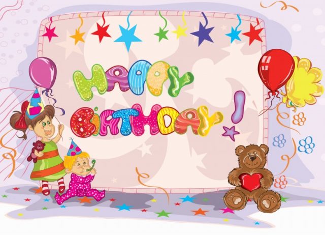 Lovely happy birthday pictures for kids