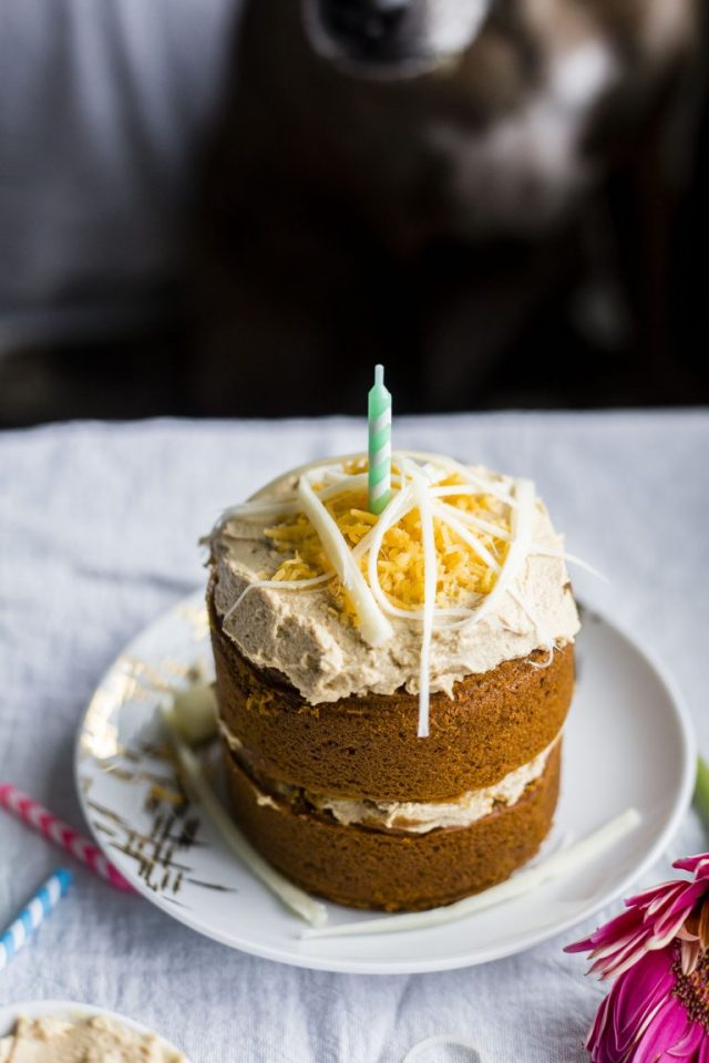 Mini Dog Birthday Cake