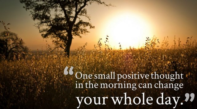 Positive good morning quotes