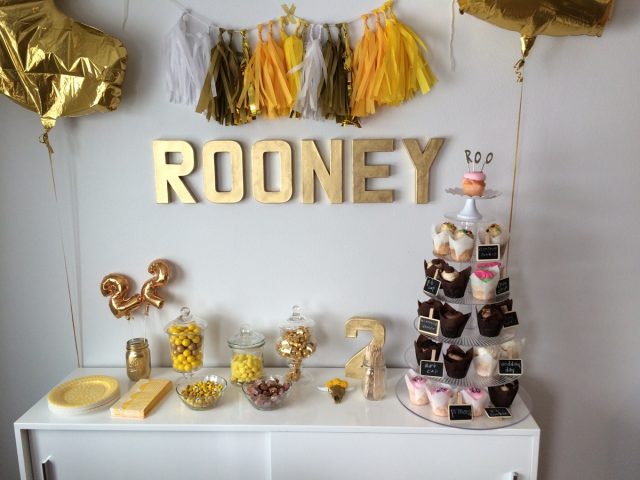 Simple Golden Birthday Ideas