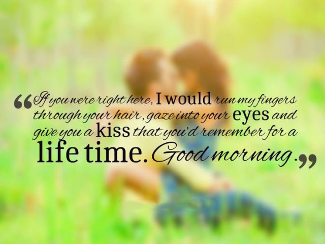 Tender good morning quotes for her