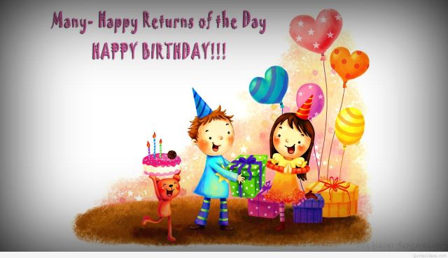 Unique happy birthday pictures for kids