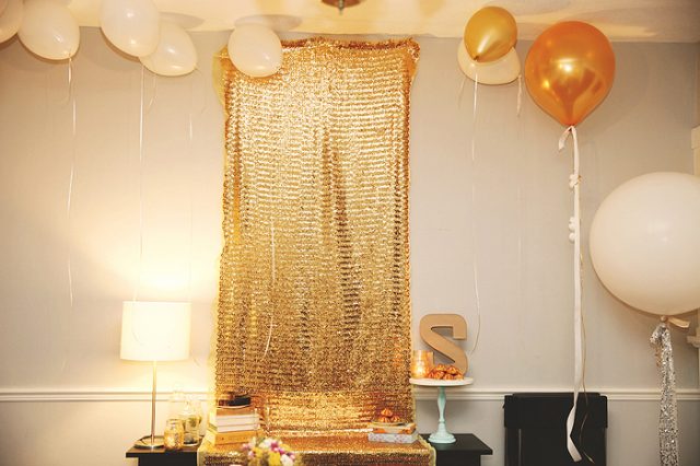 Warm Golden Birthday Ideas