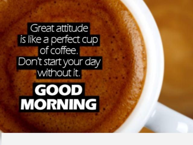 good morning quotes – coffee