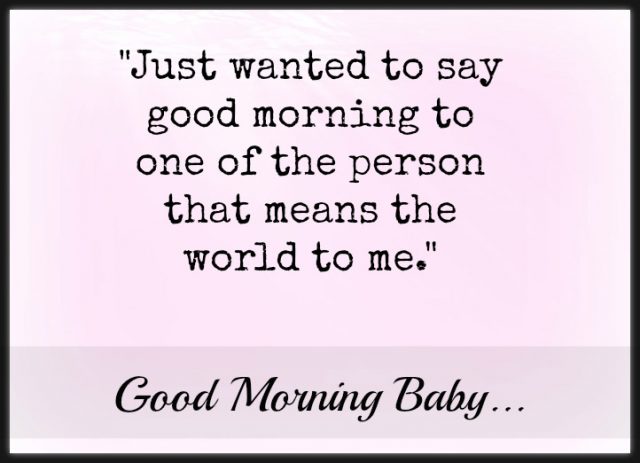 good morning quotes for her – important person