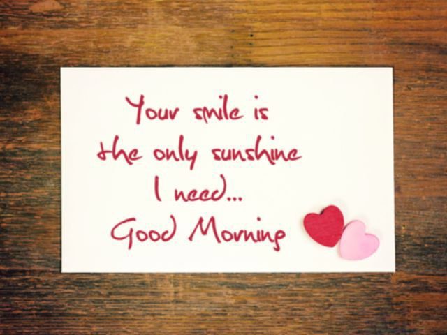 good morning quotes for her – your smile