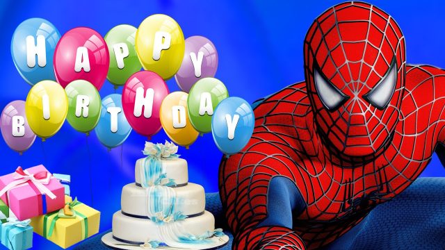 happy birthday pictures for kids – spiderman