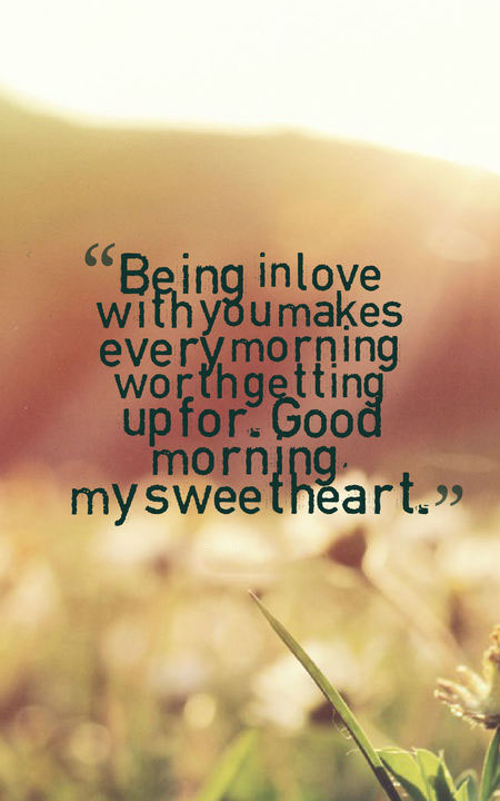 romantic good morning quotes for her