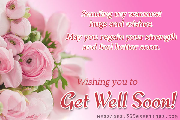 warm get well soon messages